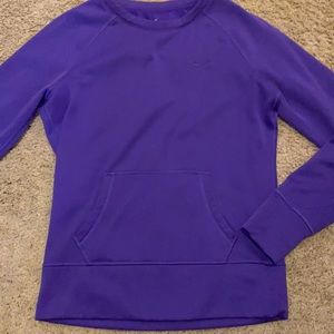 Purple Nike Therma-Fit Sweatshirt